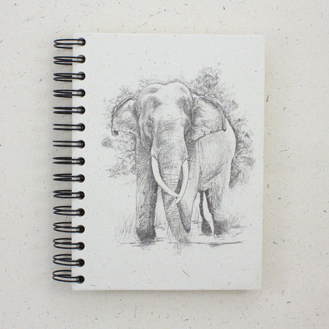 Large Notebook Tusker Sketch