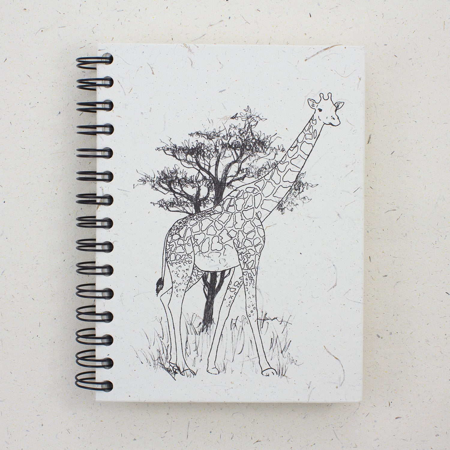Large Notebook Giraffe Sketch