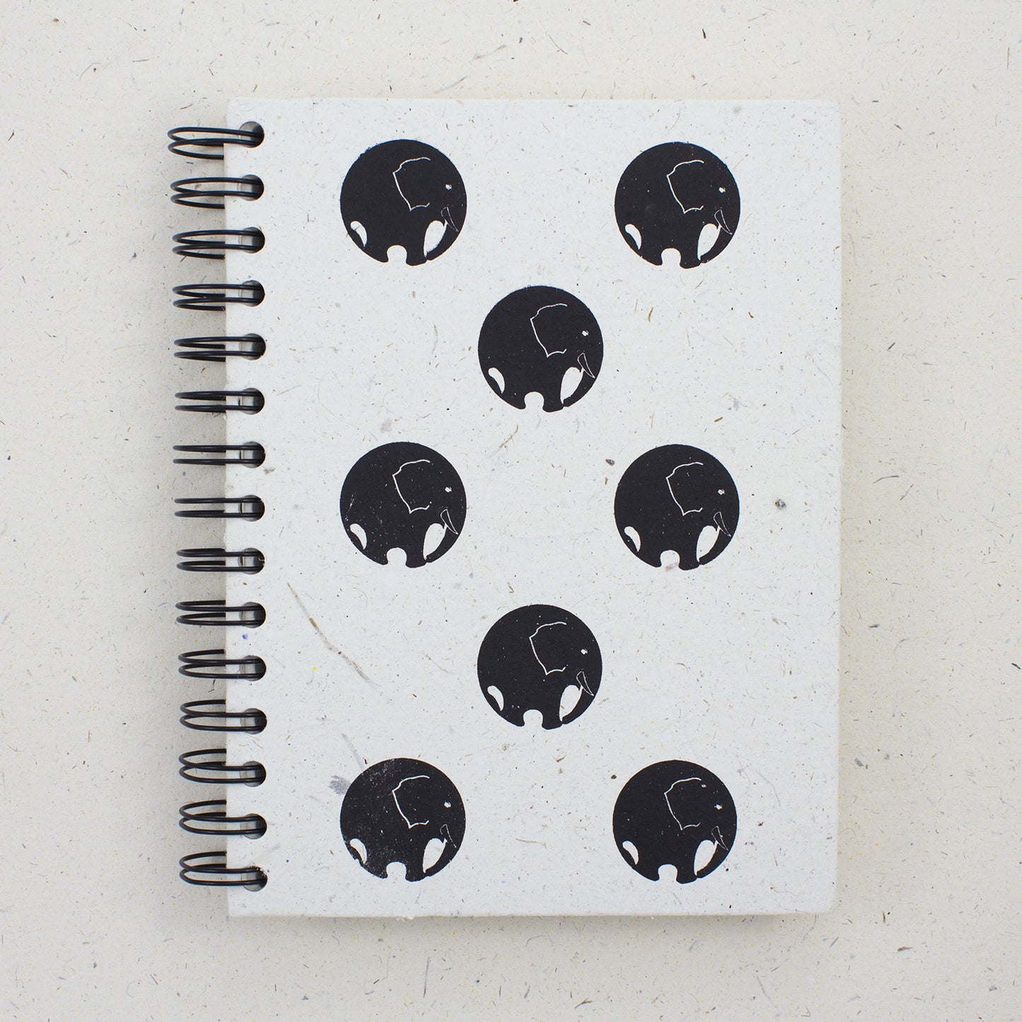 Large Notebook Circles Print