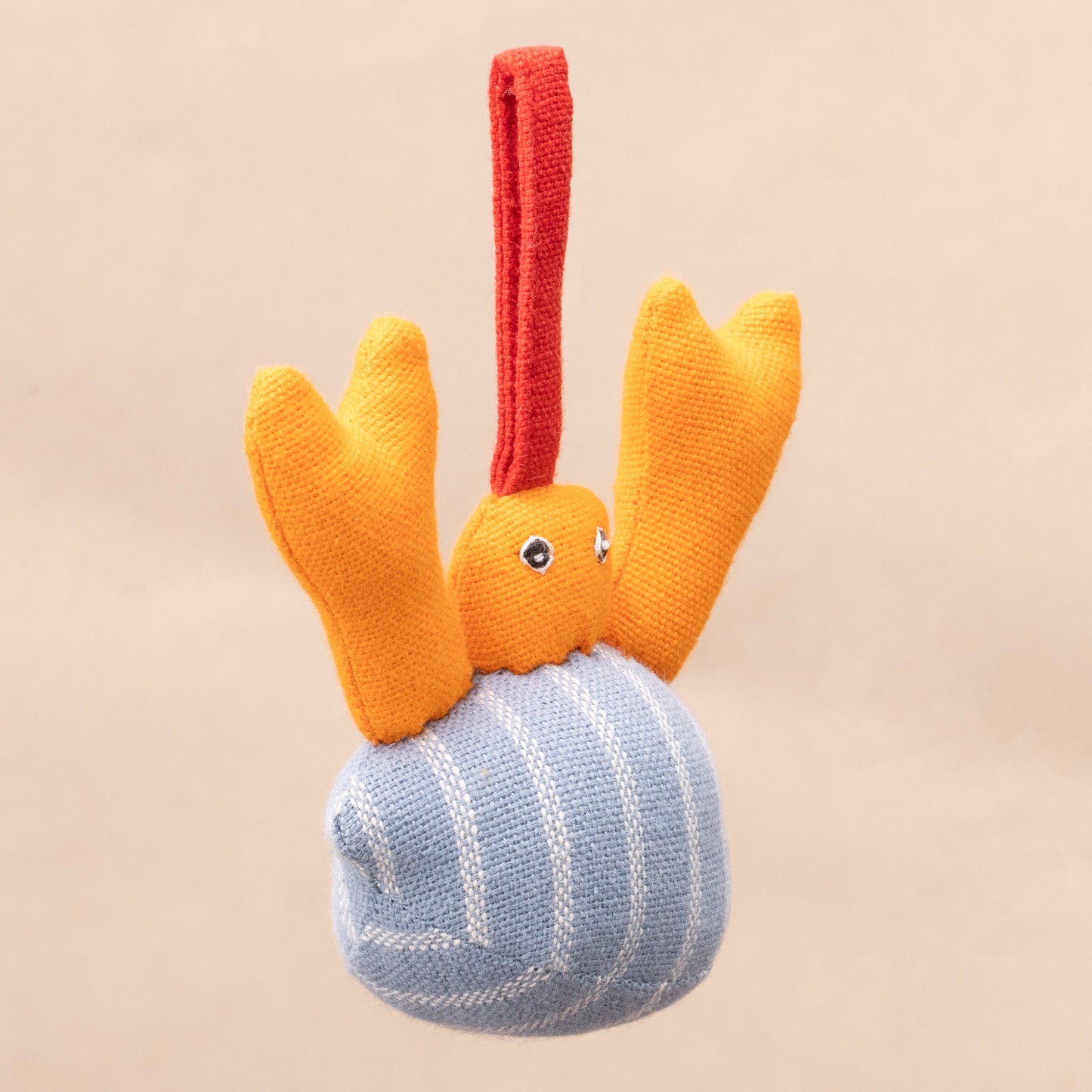 Fabric Ornament Hermit Crab