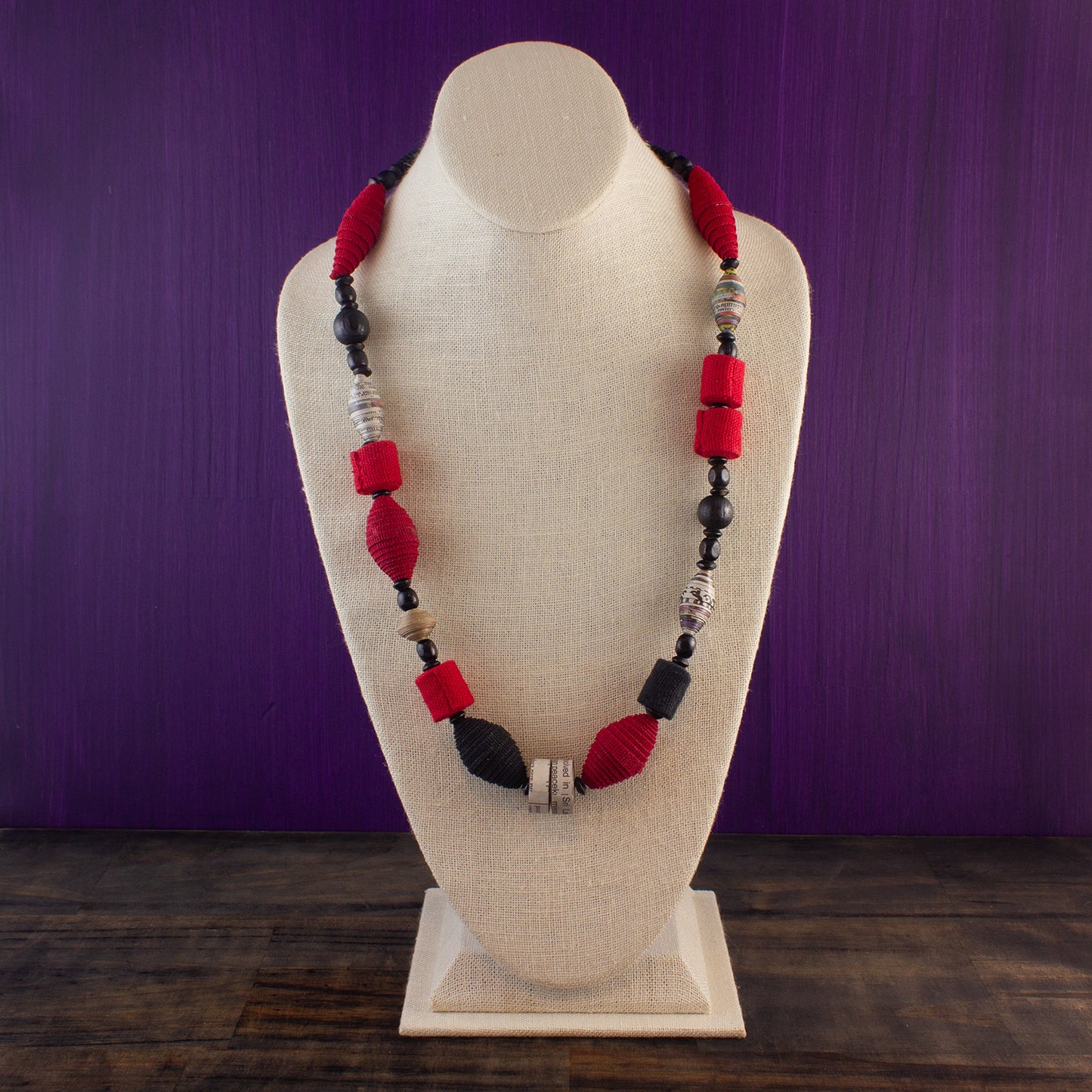 Fabric Necklace #5