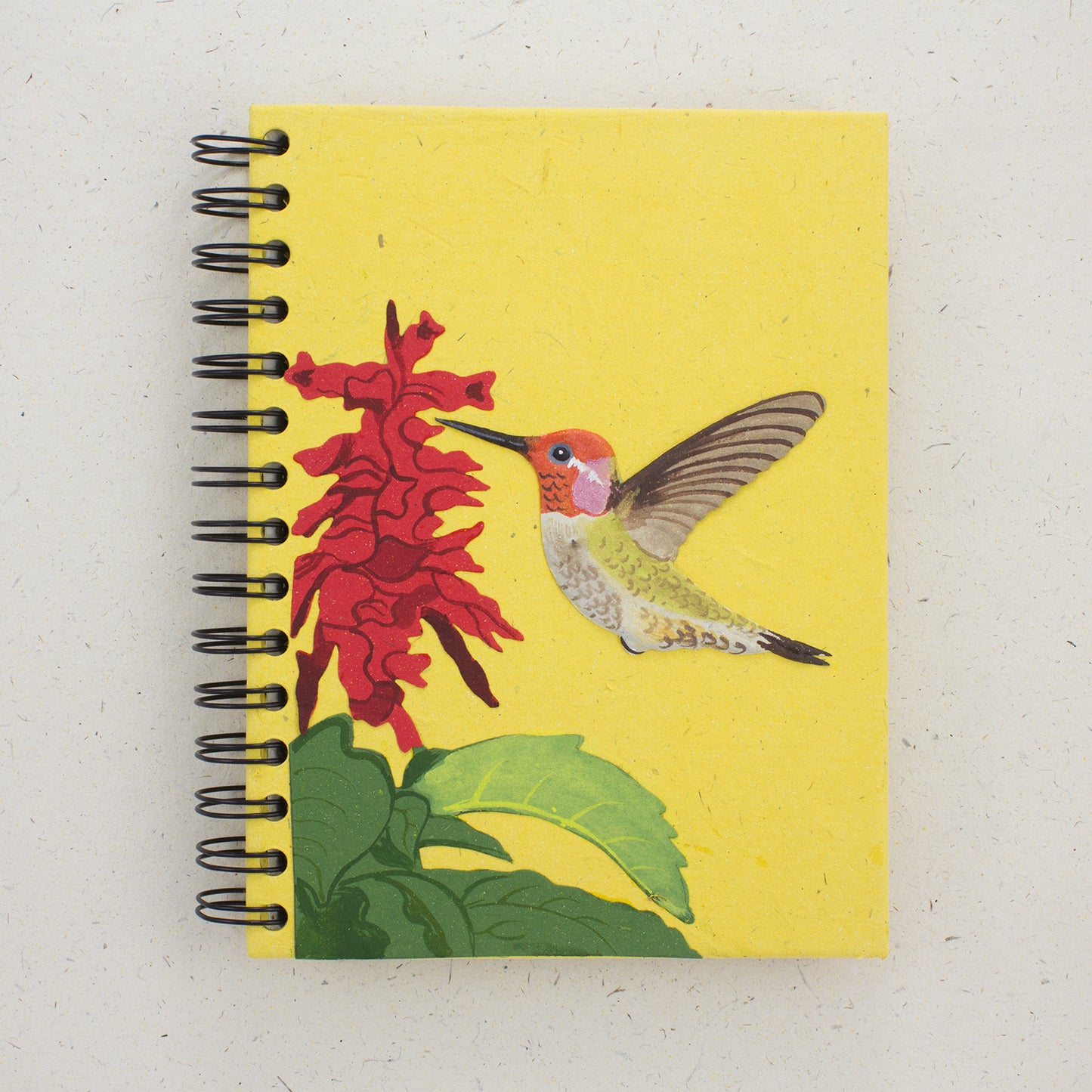 Large Notebook Hummingbird Embossed
