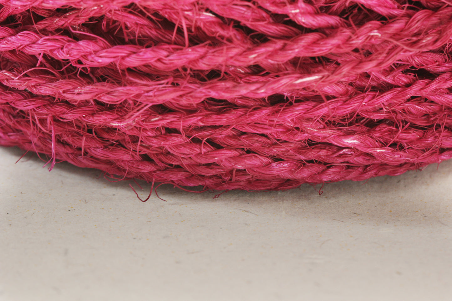 Coconut Fiber Rope Bobbin Magenta