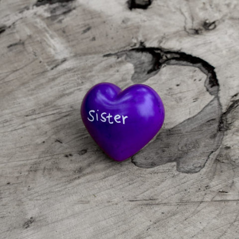 Soapstone Sister Heart