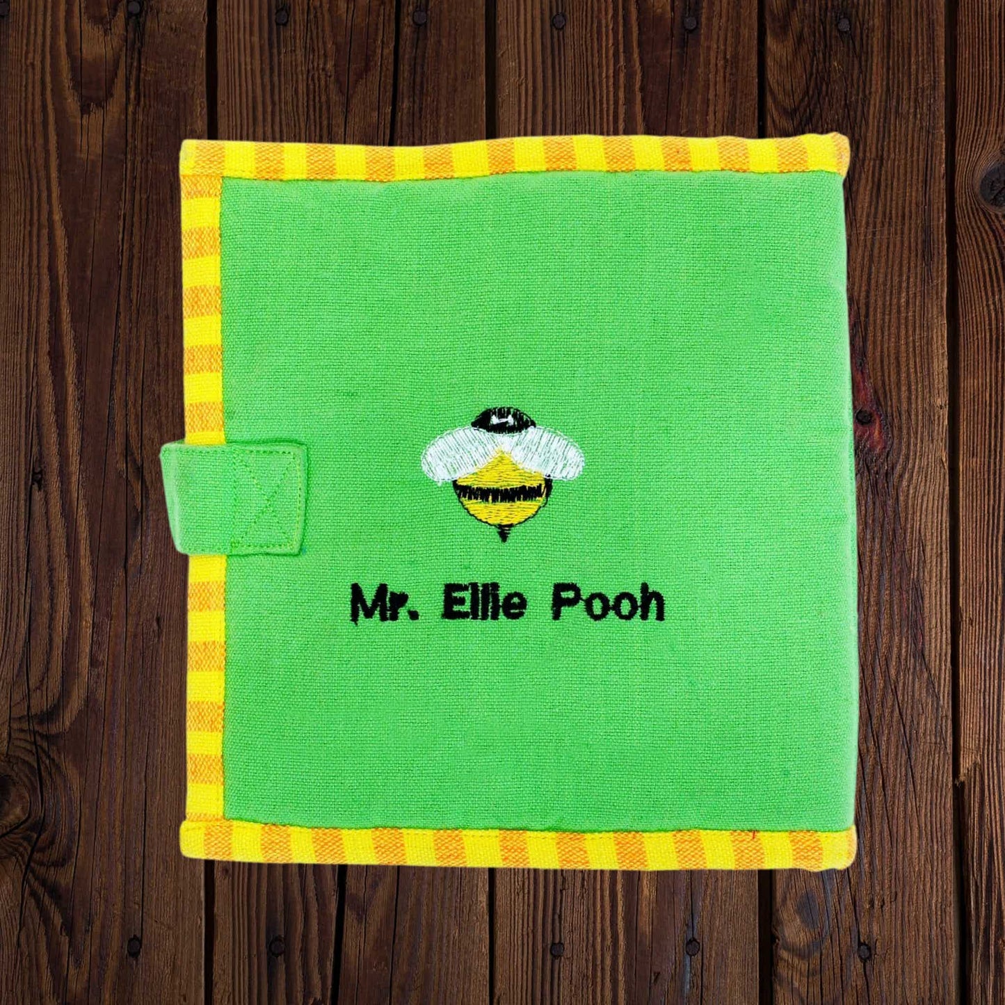 Fabric Kids Book - Save The Bees