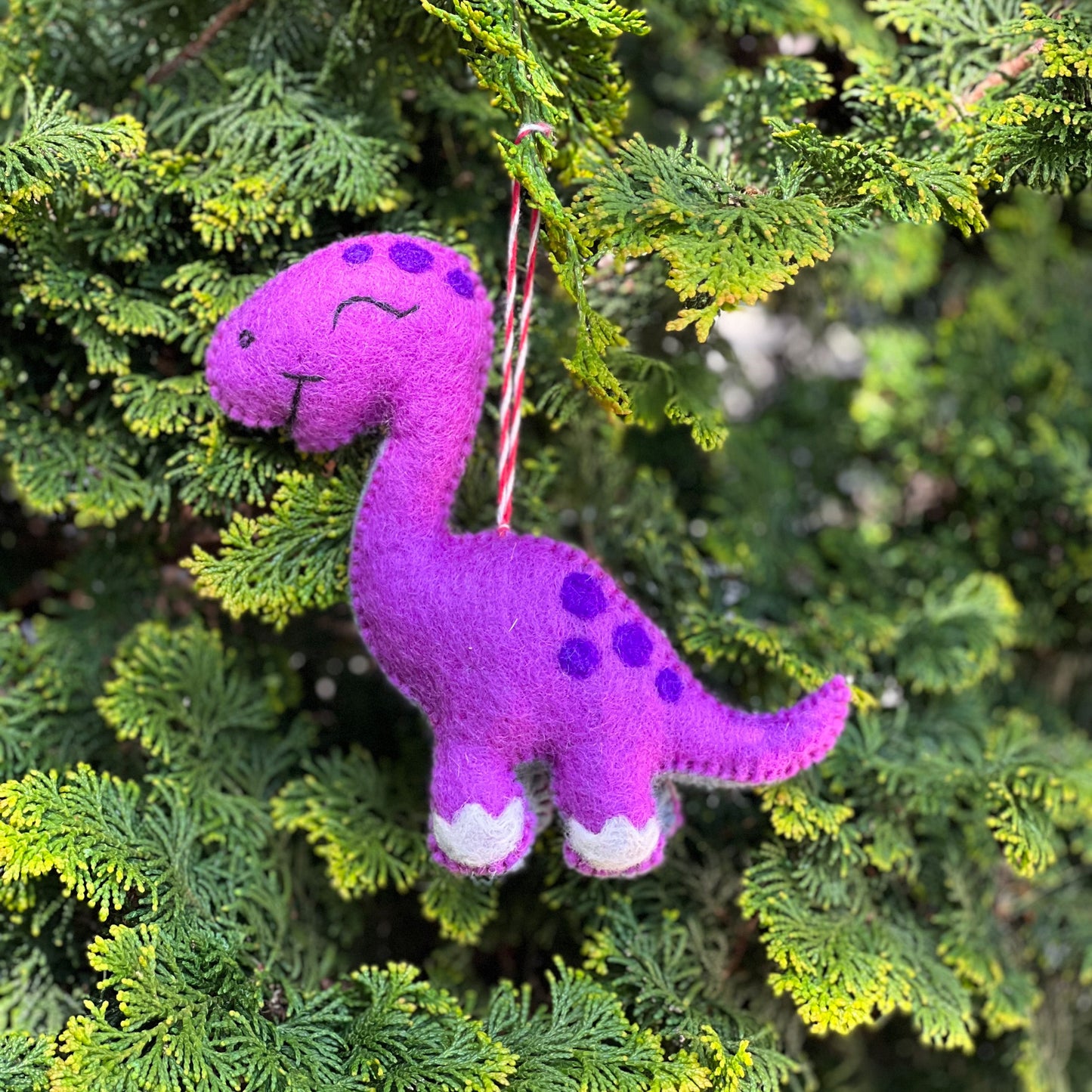 Felt Ornament - Apatosaurus