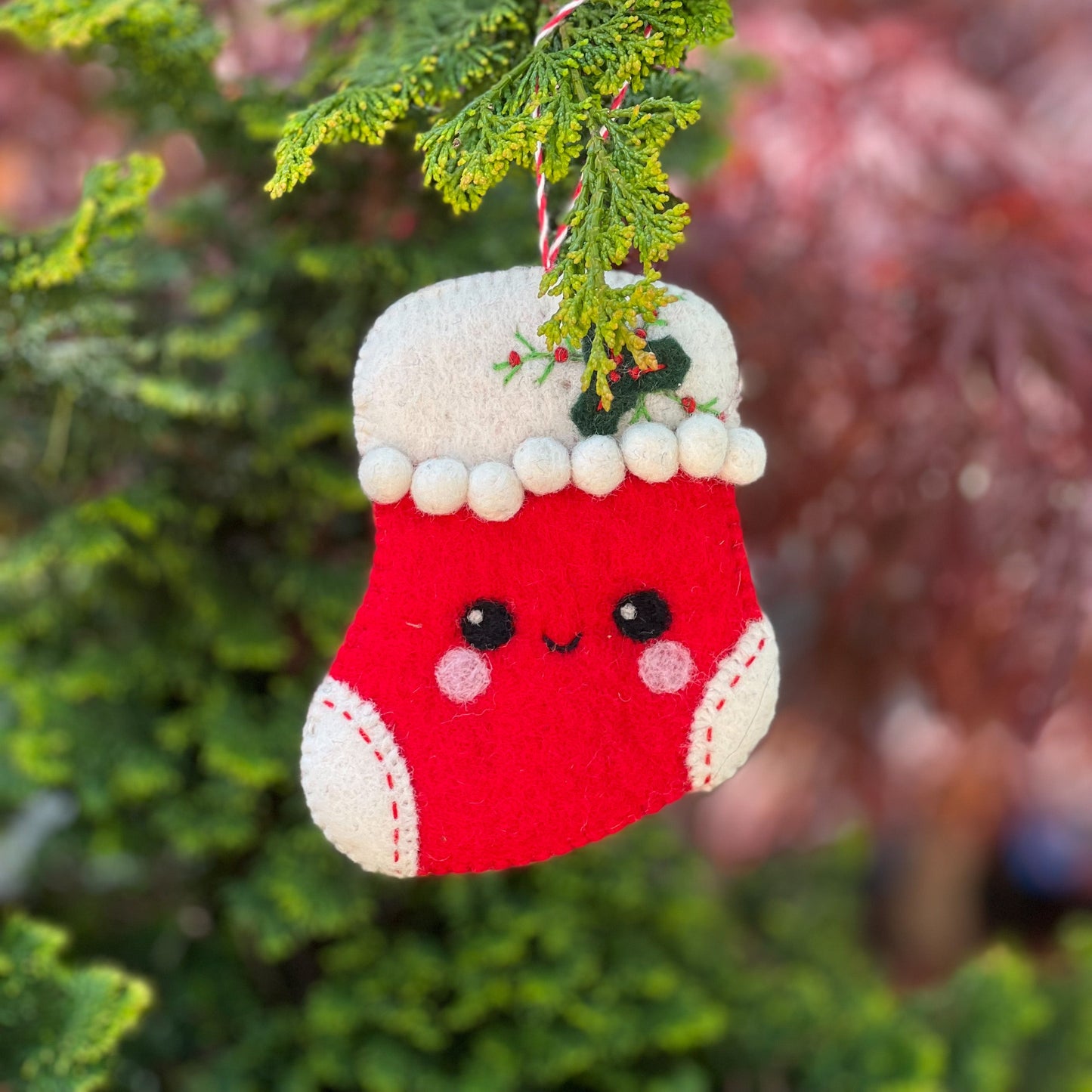 Felt Ornament - Stocking