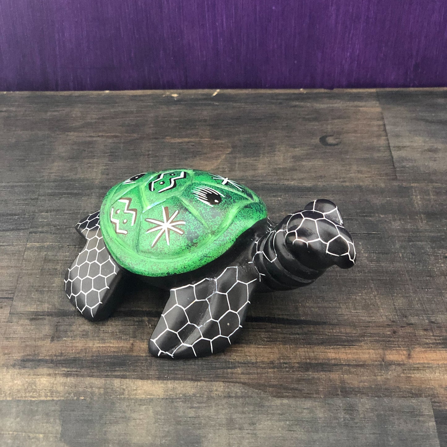 Soapstone Tortoise Green