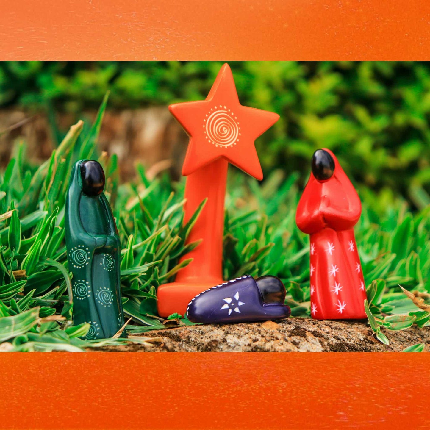 Soapstone Nativity Set