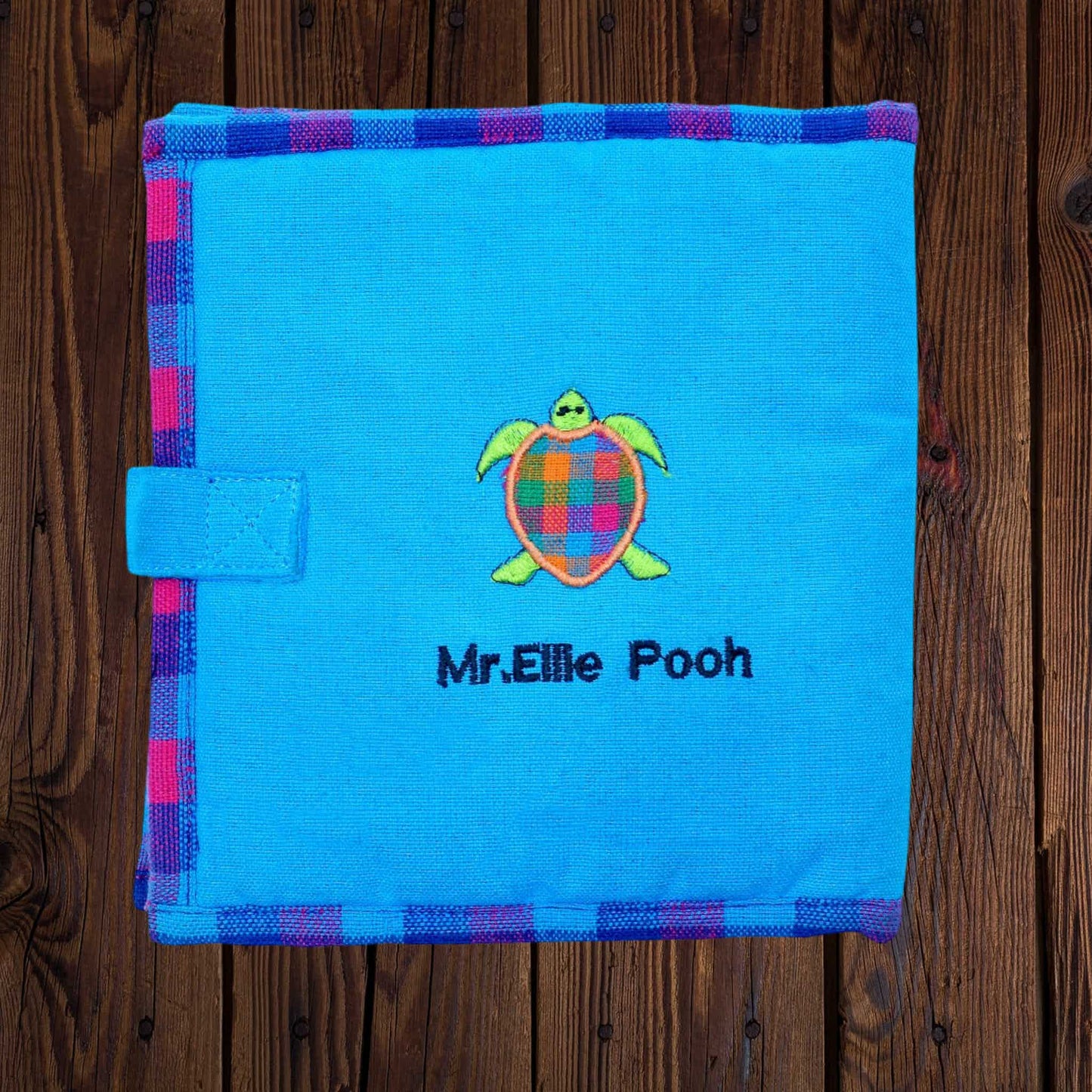 Fabric Kids Book - Save The Turtles