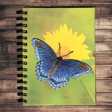 Large Notebook - Butterfly Blue