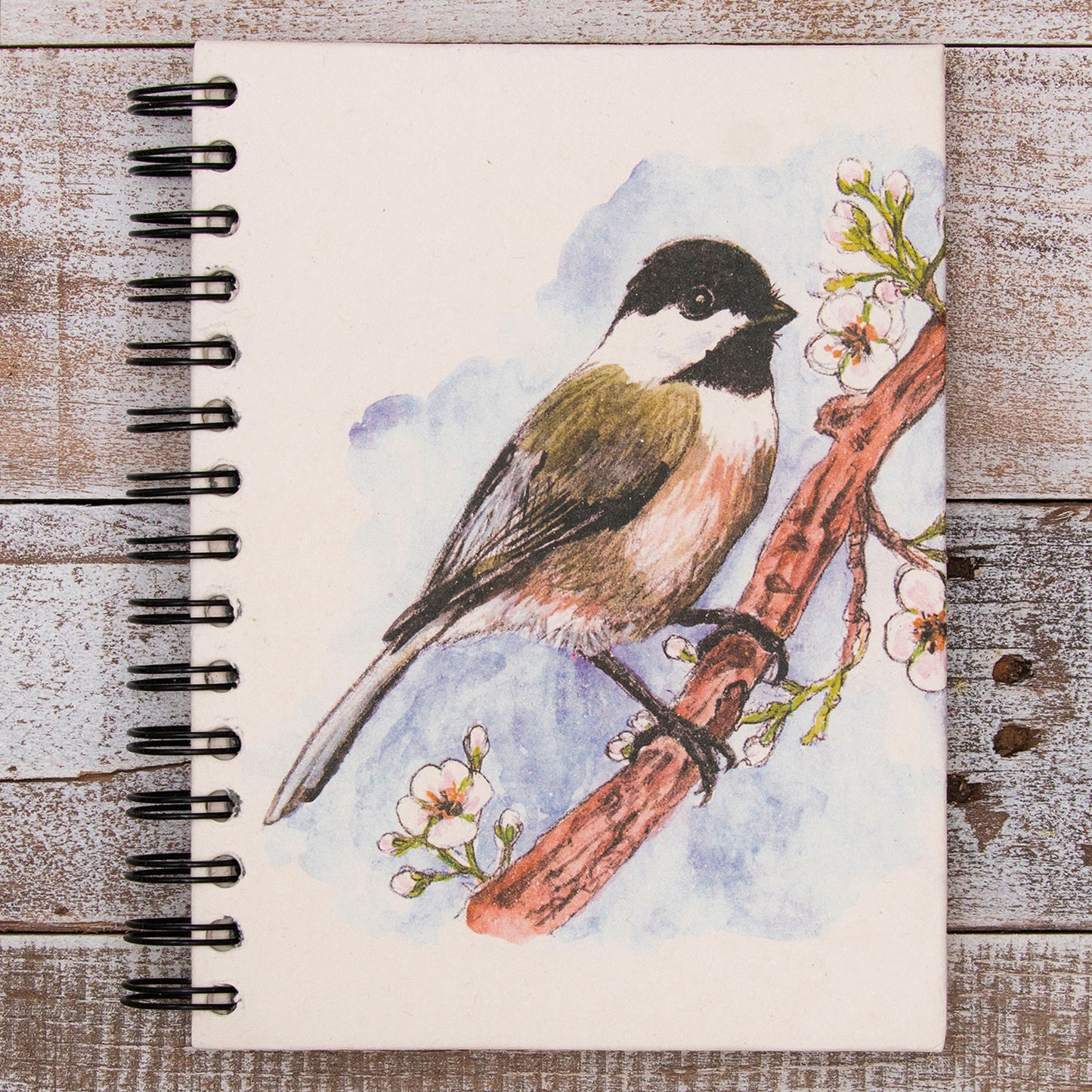 Large Notebook Chickadee Sketch