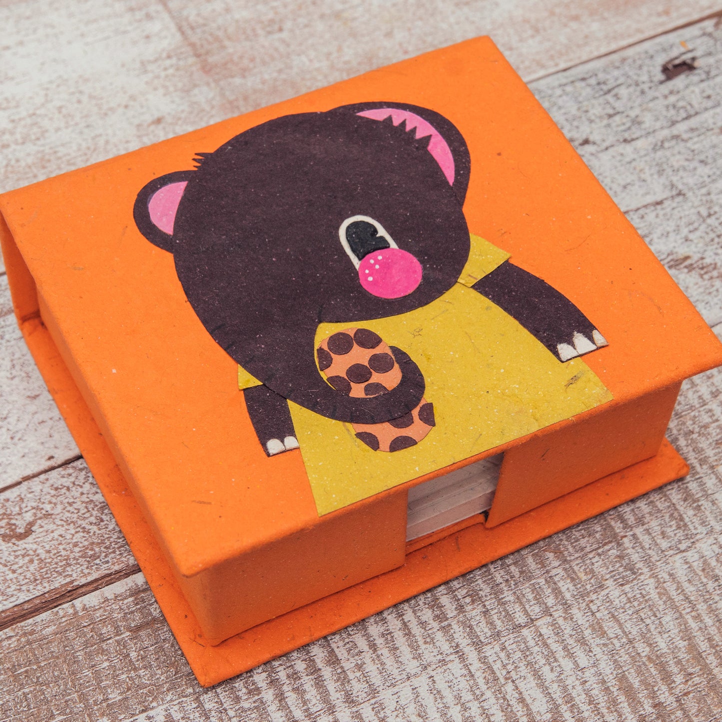 Note Box Eddie the Elephant Orange
