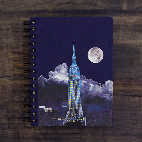 Large Notebook Empire State Building Nighttime