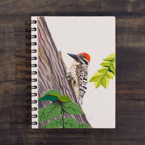 Large Notebook Woodpecker Embossed