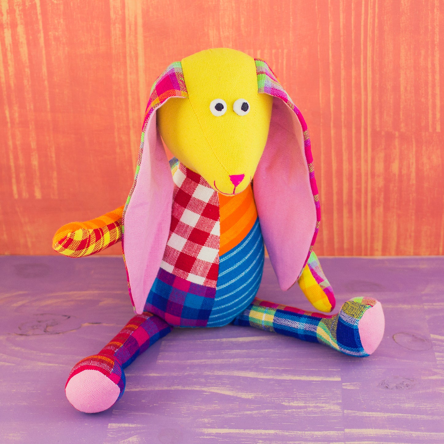 Patchwork Doll Rabbit Large