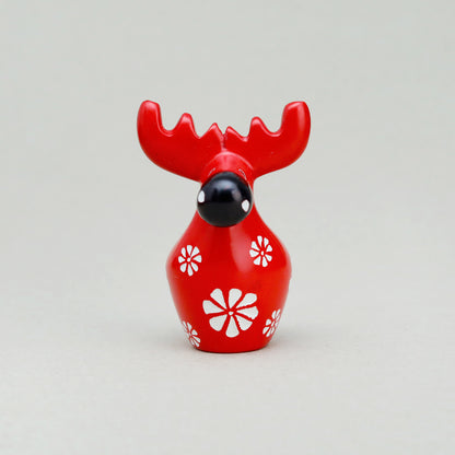 Soapstone Moose Red