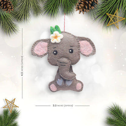 Felt Ornament Ellie the Elephant
