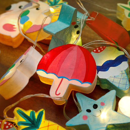 Plug-In String Lights Summer Fun