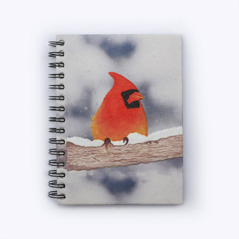 Large Notebook - Cardinal Design 2