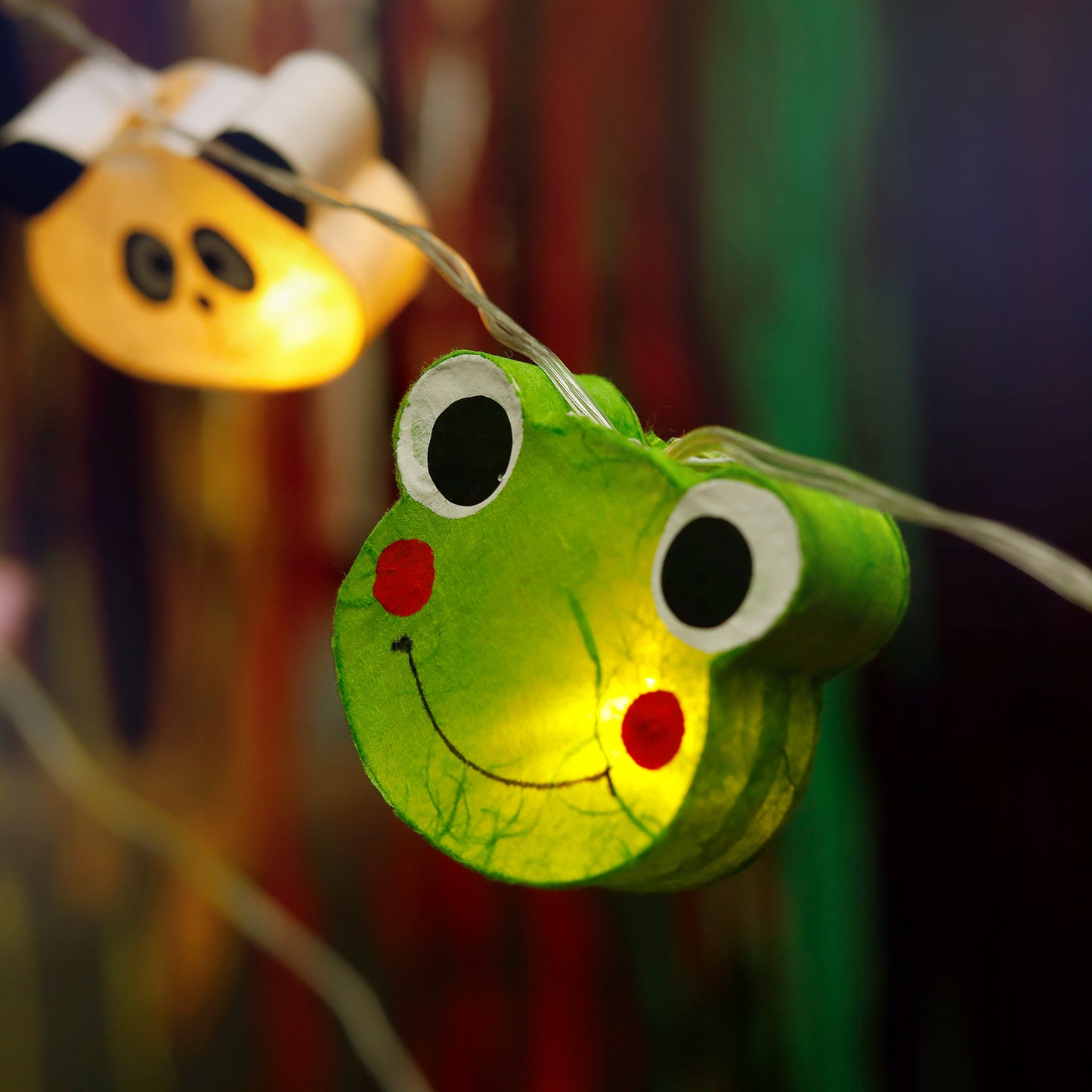 Plug-In String Lights Zoo Party