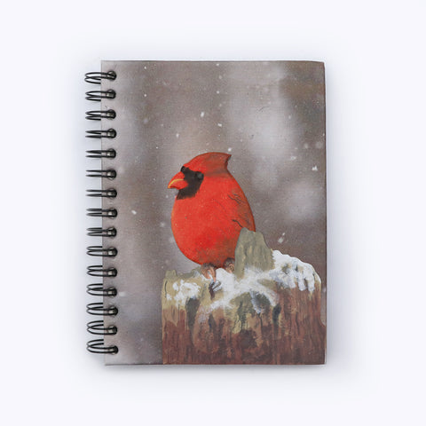 Large Notebook - Cardinal Design