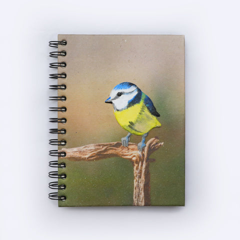 Large Notebook - Bluetit