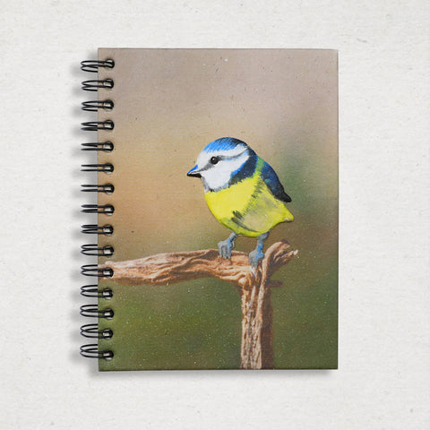 Large Notebook - Bluetit