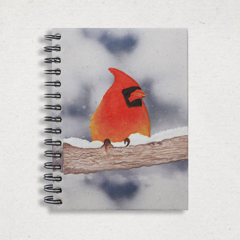 Large Notebook - Cardinal Design 2