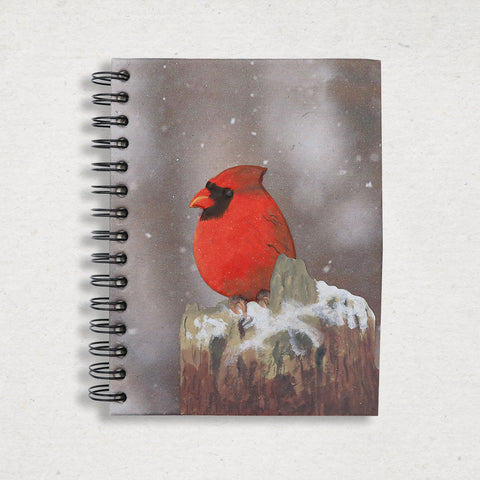 Large Notebook - Cardinal Design