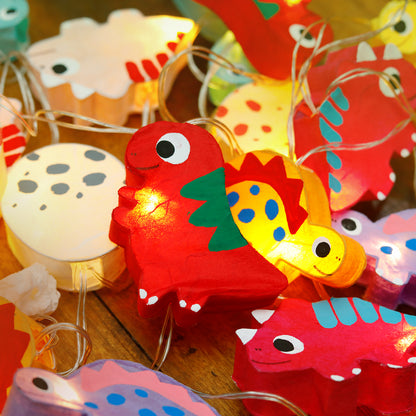 Plug-In String Lights Dinosaurs