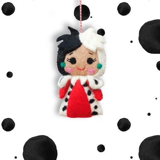 Felt Ornament - Chic Villian