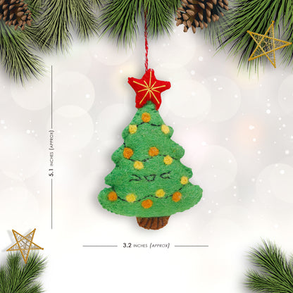 Felt Ornament - Christmas Tree