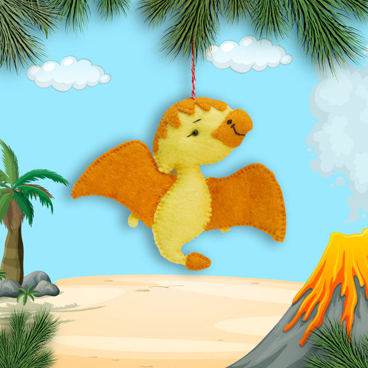 Felt Ornament - Pterodactyl