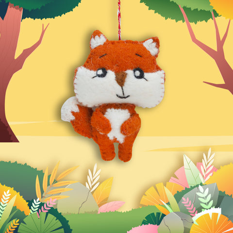 Felt Ornament - Fox