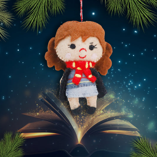 Felt Ornament - Clever Witch