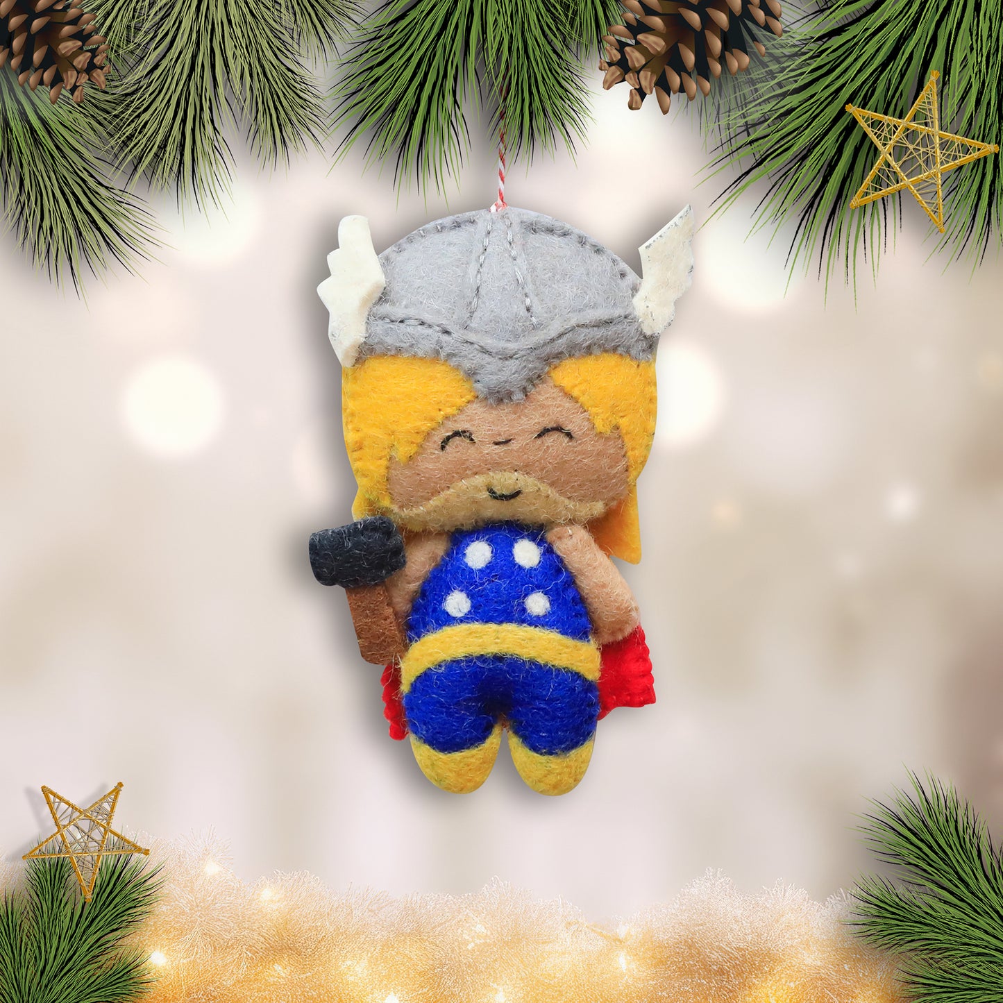 Felt Ornament - Odinson Inspired