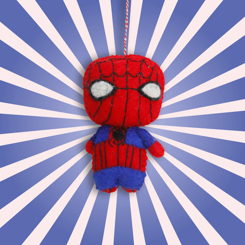 Felt Ornament - Wall Crawler
