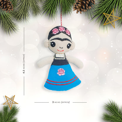 Fabric Onament - Frida