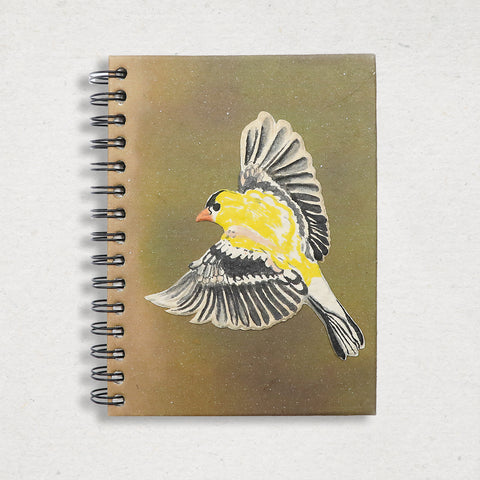 Large Notebook - Goldfinch