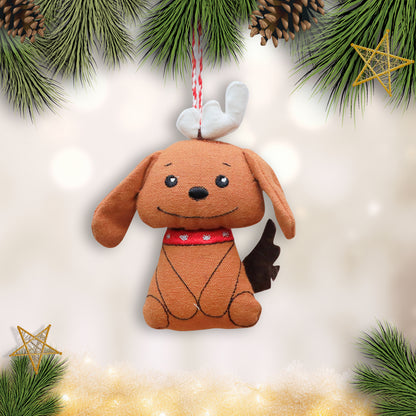 Organic Cotton Ornament - Barkley