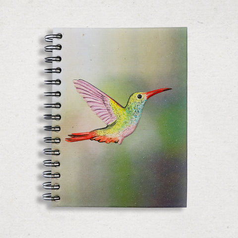 Large Notebook - Hummingbird Design