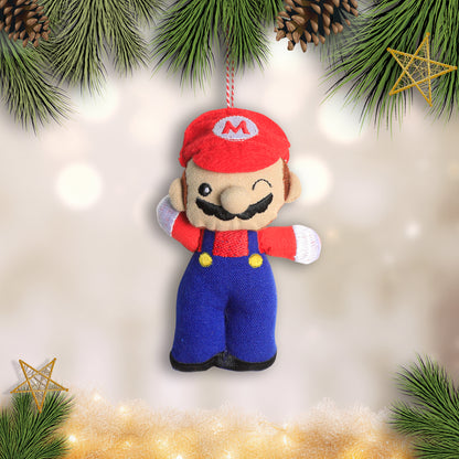 Organic Cotton Ornament - Plumber Brother