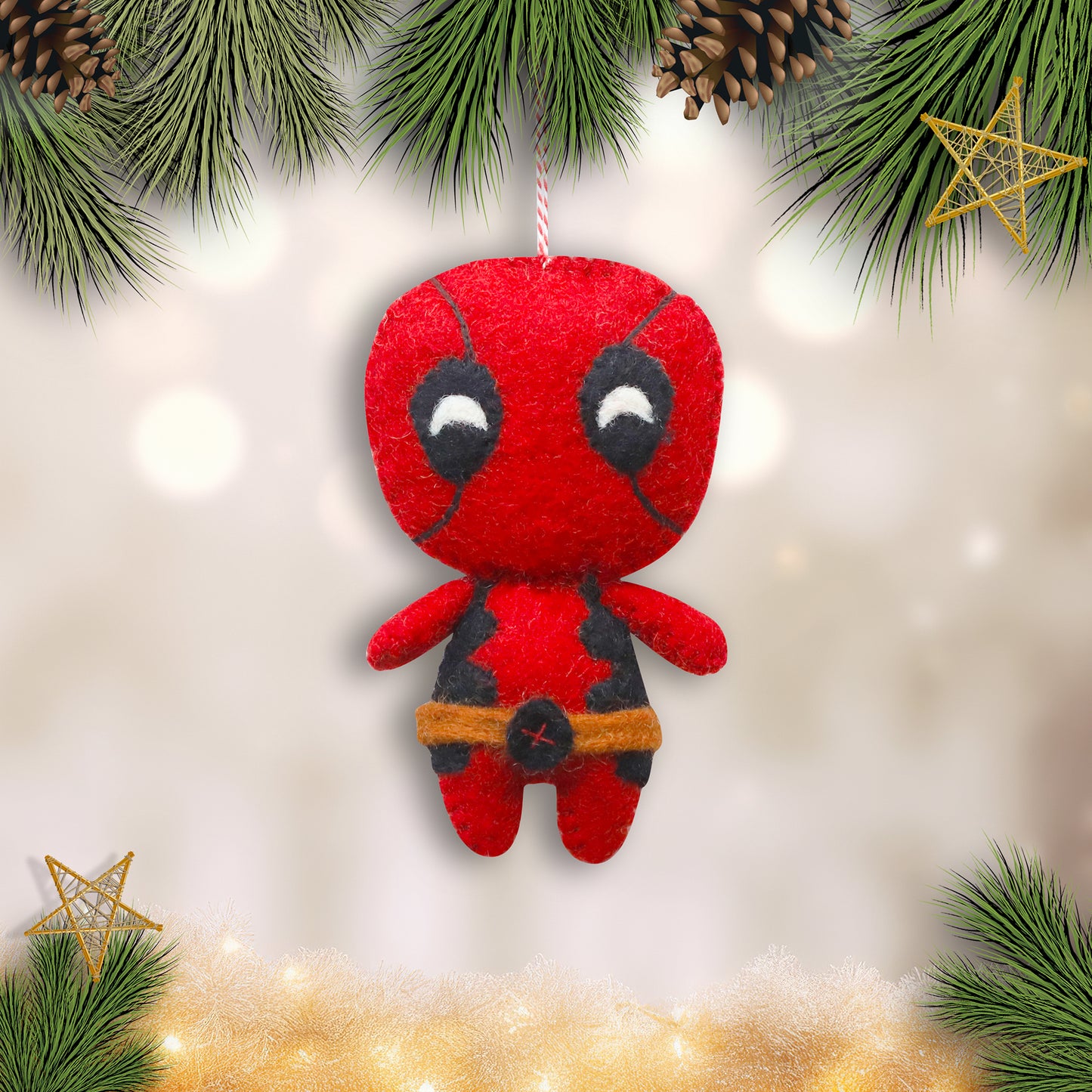 Felt Ornament - Mercenary Hero