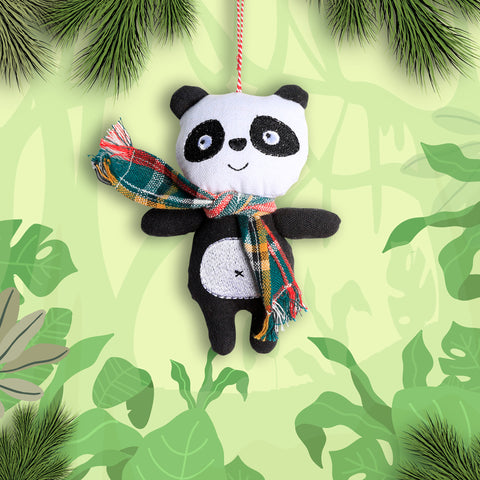 Organic Cotton Ornament - Panda