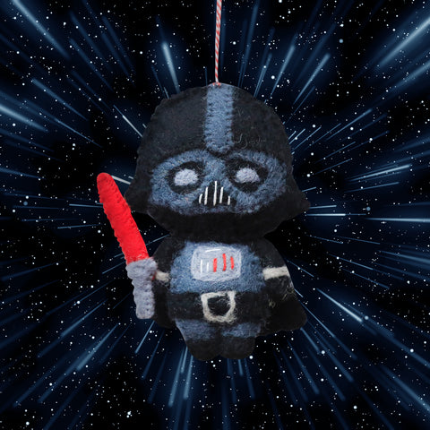 Felt Ornament - Anakin Inspired