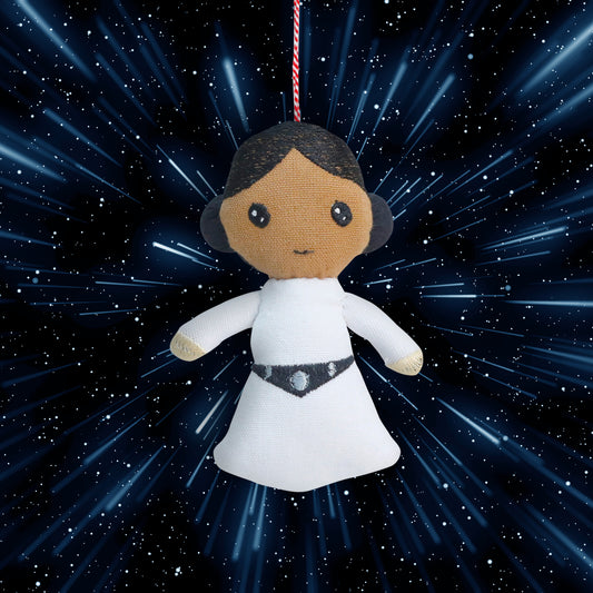 Organic Cotton Ornament -  Rebel Princess