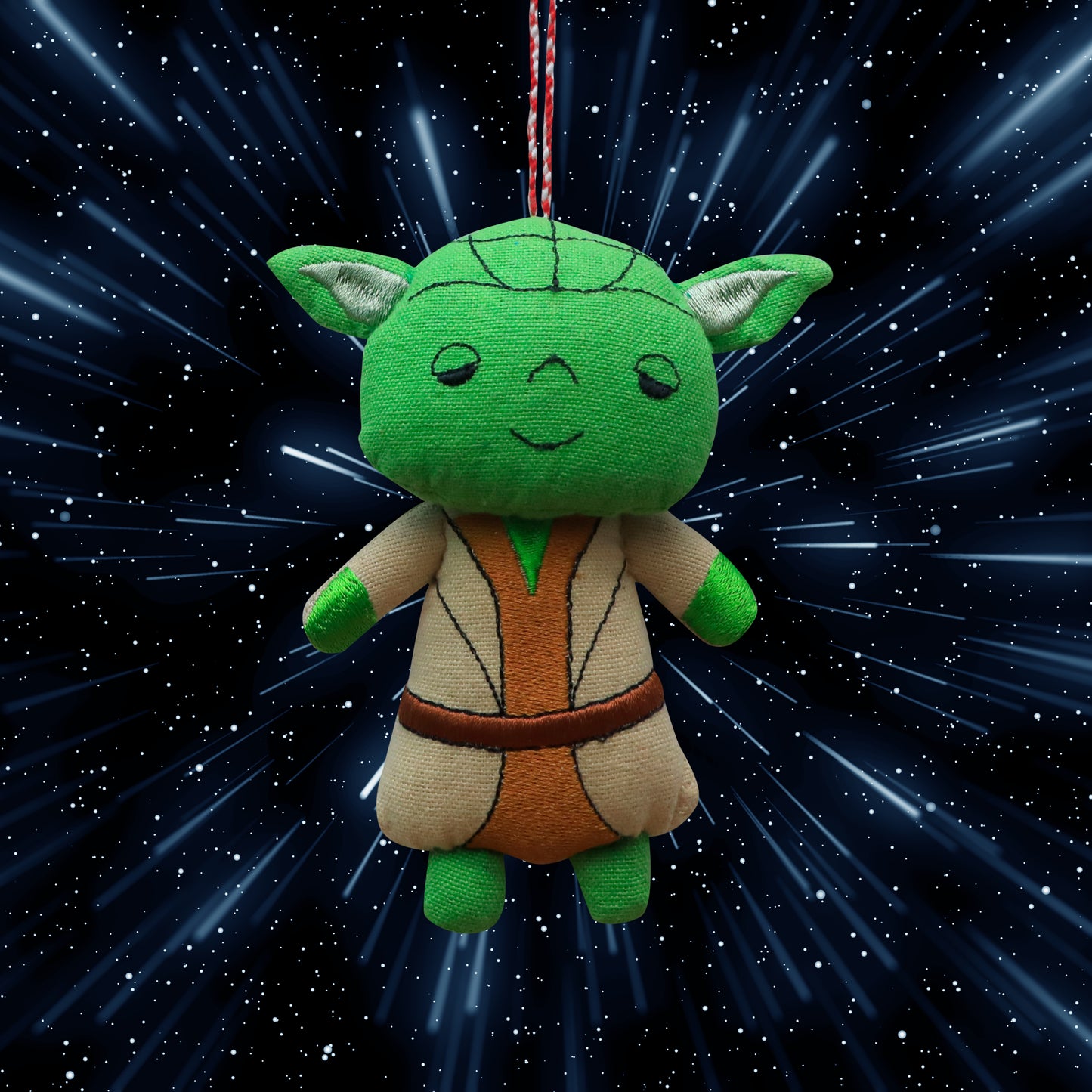 Organic Cotton ornament - Galactic Sage