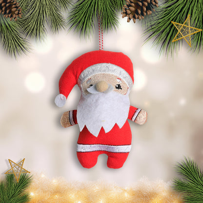 Organic Cotton Ornament - Santa