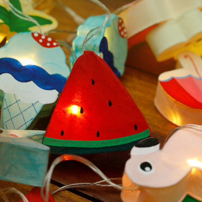 Plug-In String Lights Summer Fun
